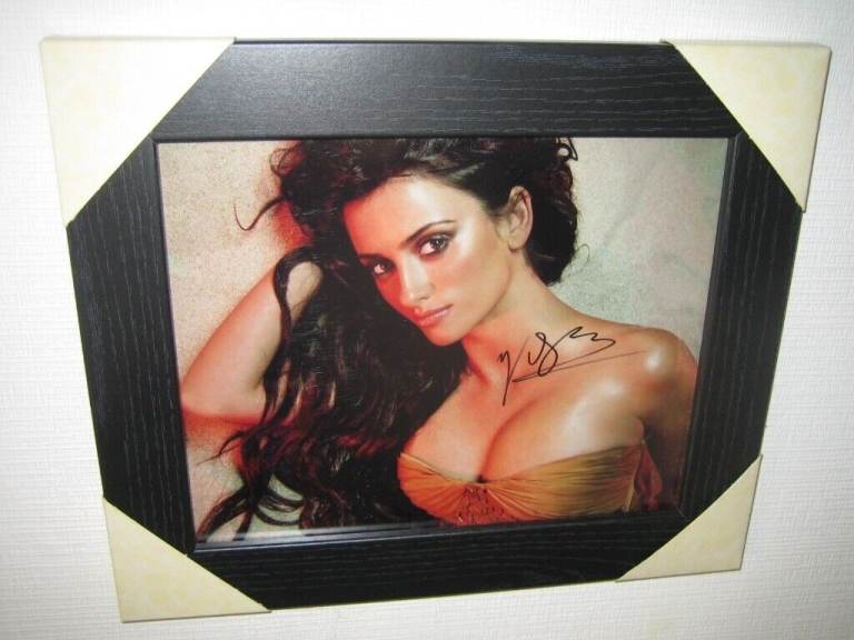 Hand Signed Celebrity Framed Photographs 8x10 ins {Music Sport Films} + Certificates of Authenticity