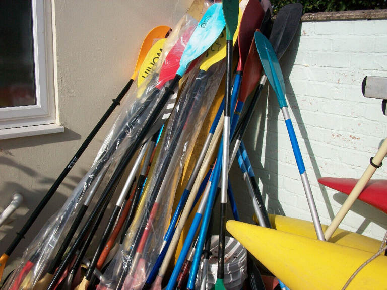 kayak and canoe paddles