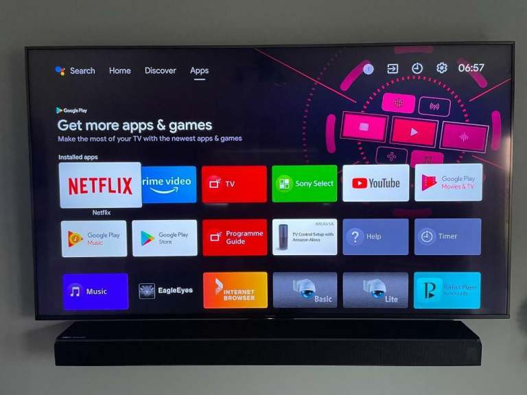 Sony Bravia 65 4K television