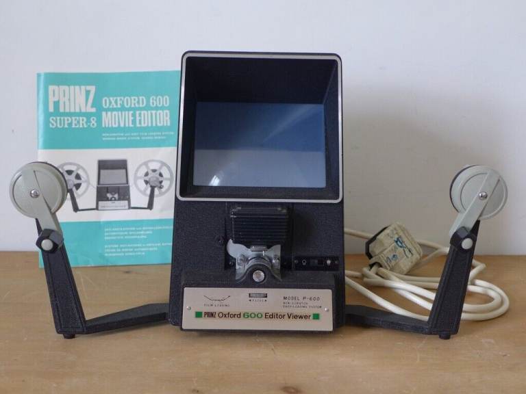 PRINZ Oxford 600 Super 8 Movie/Film Editor. In original box. Vintage collectible / collectable.