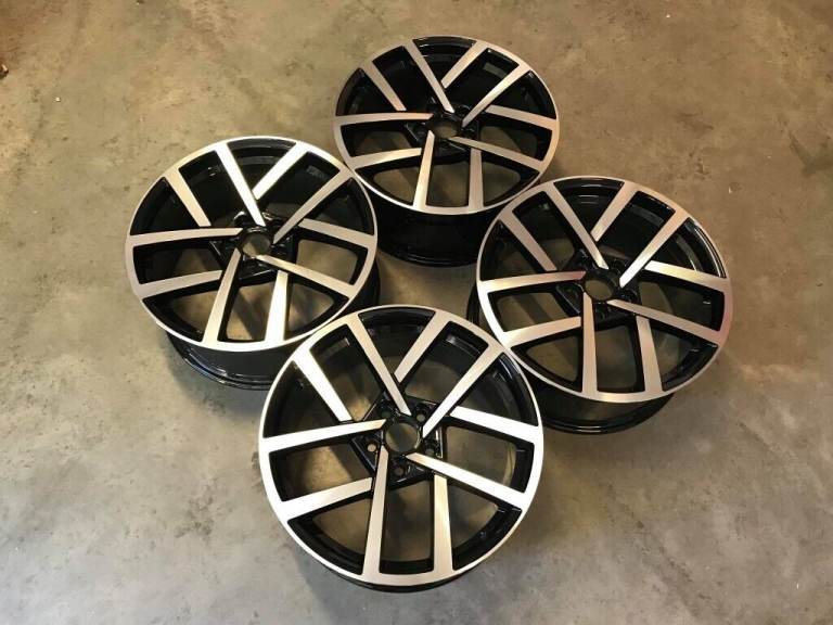 18 19" Inch Golf Jurva Style Alloy Wheels VW Golf MK5 MK6 MK7 MK7.5 Audi A3 Seat Leon Caddy 5x112