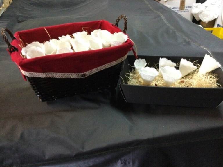 image for Confetti cone baskets.