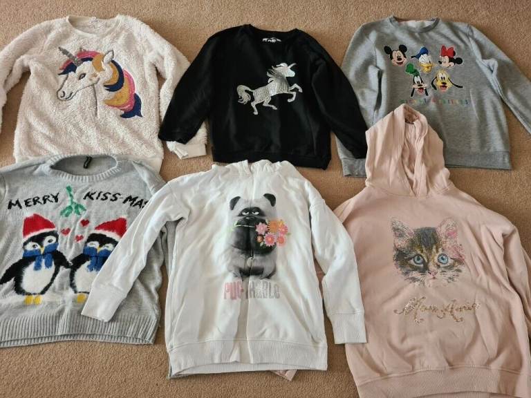 BARGAIN! Girls winter jumpers from Next, H&M, Sainsburys etc. Approx age 10-13