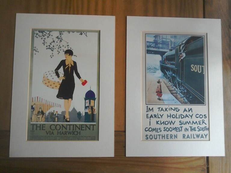 Railway Prints in mounts (NEW)
