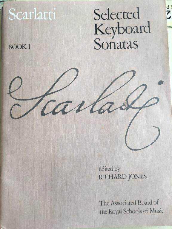 SCARLATTI Selected Keyboard Sonatas (Book 1)  ABRSM published
