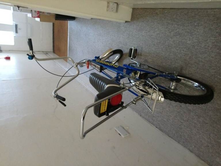 Raleigh Chopper Bike Mark 2 Blue Colour For Sale 