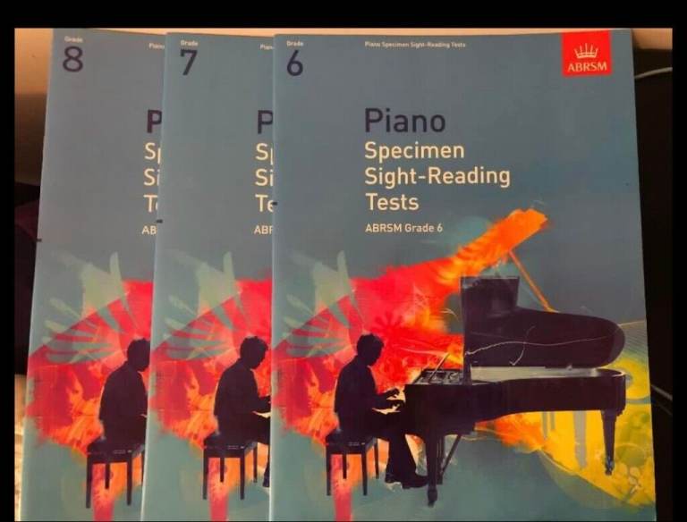 ABRSM Piano Sight Reading Book Grade 7 Grade 8