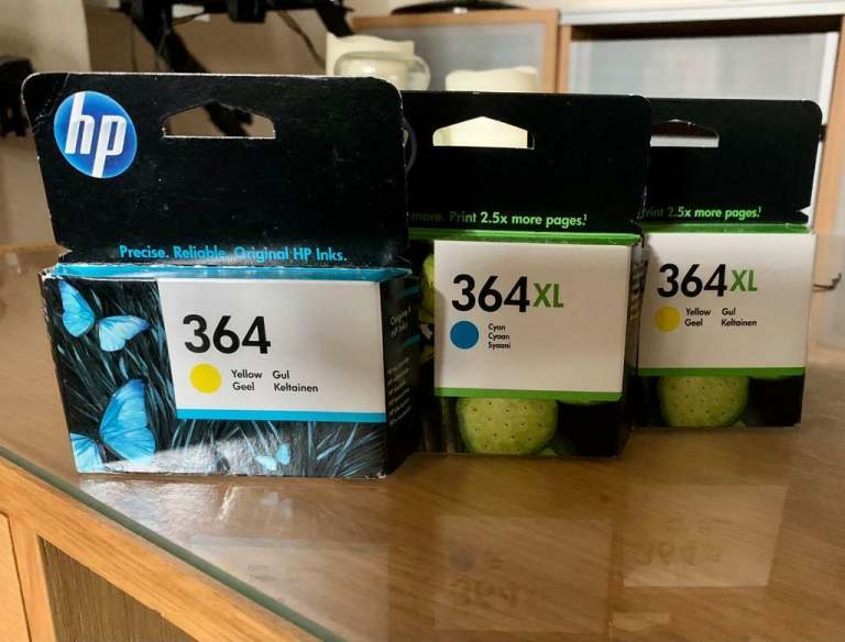 Genuine Unopened HP Ink cartridges  XL 