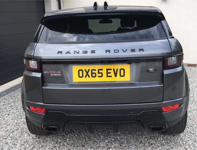 Personalised Number Plate - OX65 EVO 