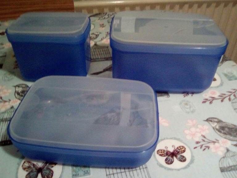 New Tupperware swing box storage container from £5.00 individual priced 