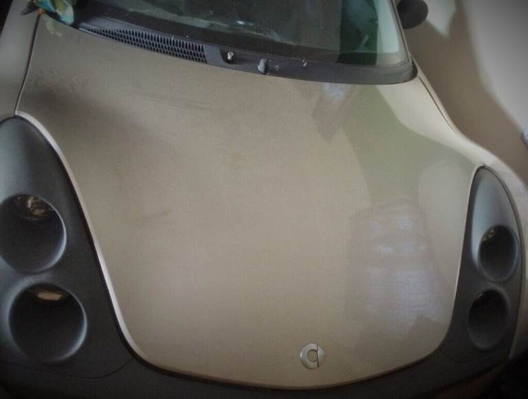 Smart Roadster bonnet in Champagne Remix [ gold ]