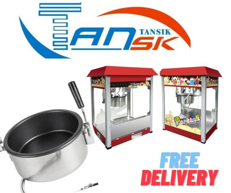 Popcorn Maker Machine 8 OZ kettle Tansik Commercial Electric Popping H