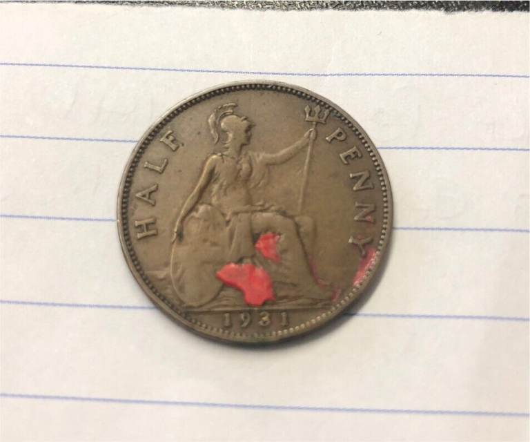 1931 Half Penny 