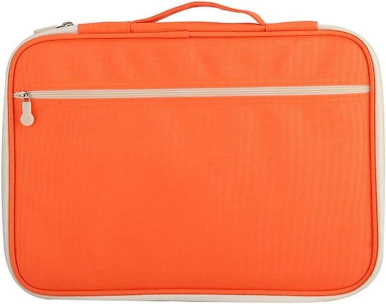 JAKAGO Portable Portfolio Smart Folder/Document bag with Zip and Handles for Travel