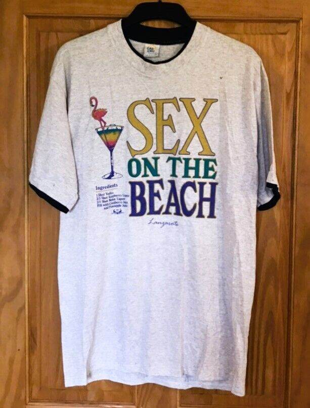 Sex on the beach cocktail T-Shirt PARTY TIME. Look good on holiday