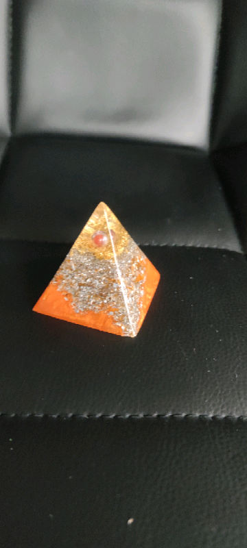 Carnelian pyramid