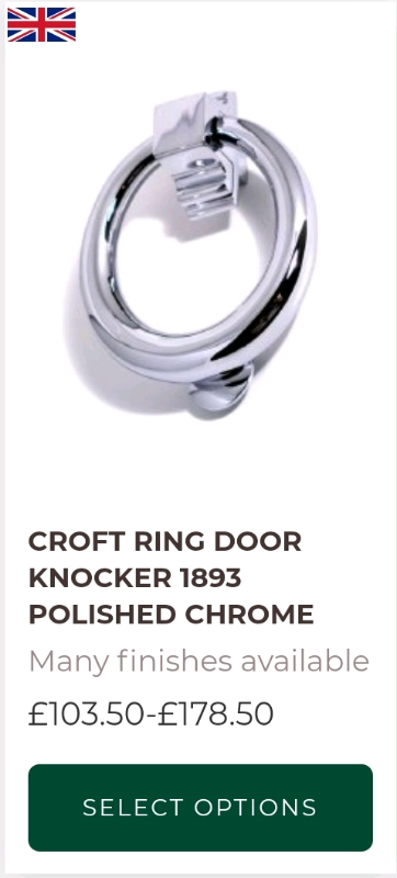 Croft Ring Door Knocker