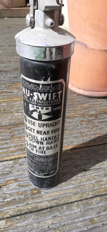 Nu swift fire extinguisher