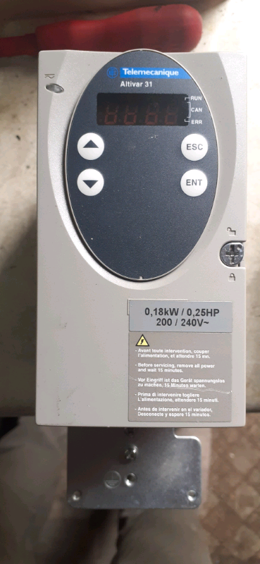 230v to 3 phase  motor controler inverter 0.25hp
