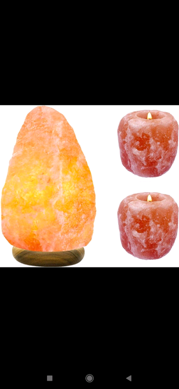 Himalayan Salt Tea lights only