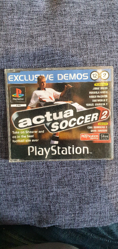 Official UK Playstation 1 Magazine Demo Disc 12 Volume 2