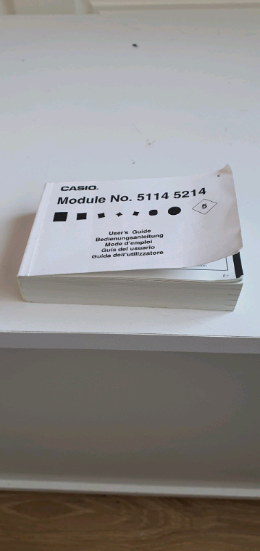 Casio Radio controlled watch.