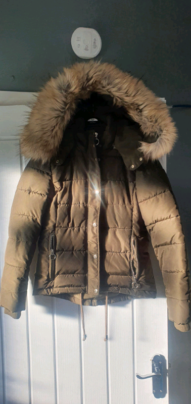 Top shop coat size 8 