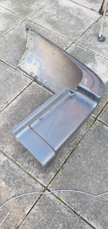 Toyota land cruiser 80 series amazon offside rear bumper landcruiser