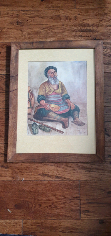 Framed Painting with Artist signature