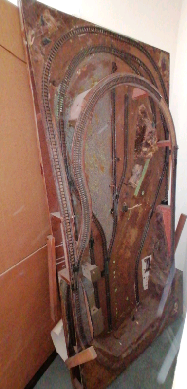 Hornby triang train track. Built in 1960