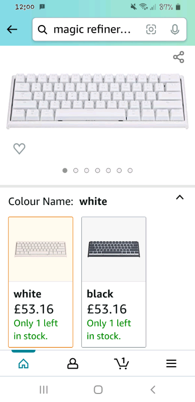 Brand new in box magic refiner mk25 mechanical keyboard