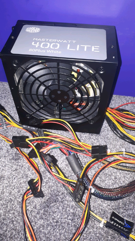Cooler master 400 lite masterwatt power supply unit