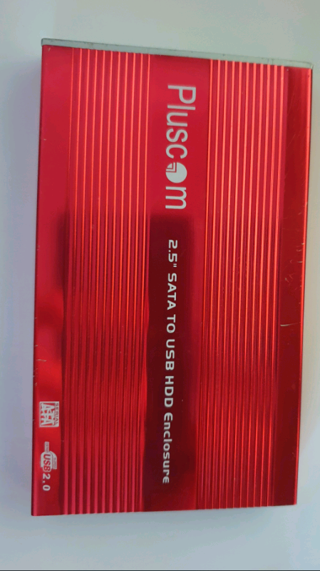 Seagate 100gb External Hard Drive with enclosure and USB cable