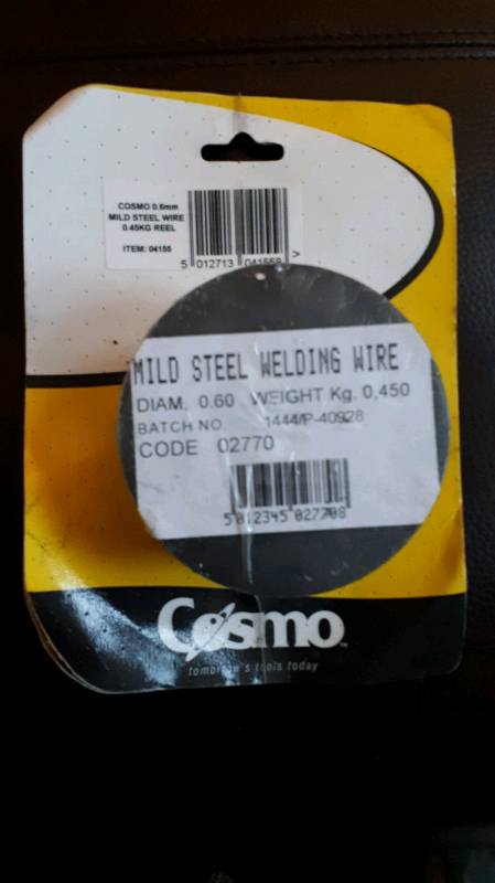 Mild steel mig welding wire 0.6mm 0.450 kg 