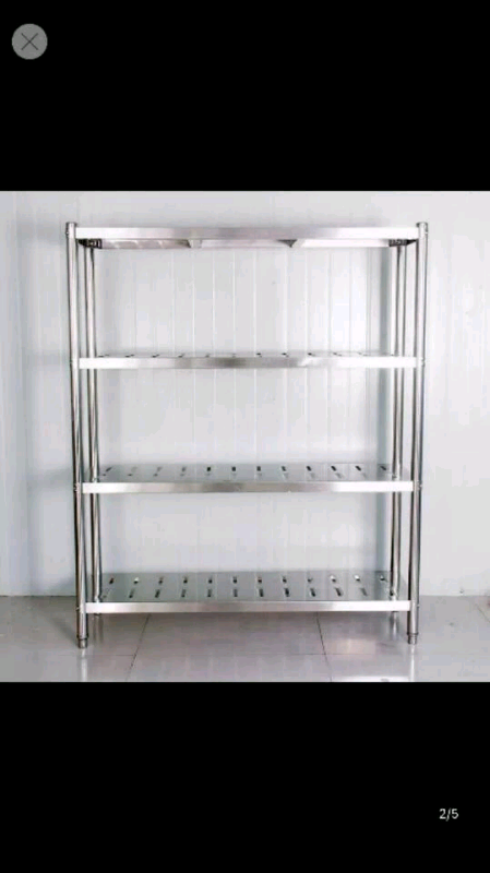 Catering shelving/Food storage rack/coldroom shelving 4ft new