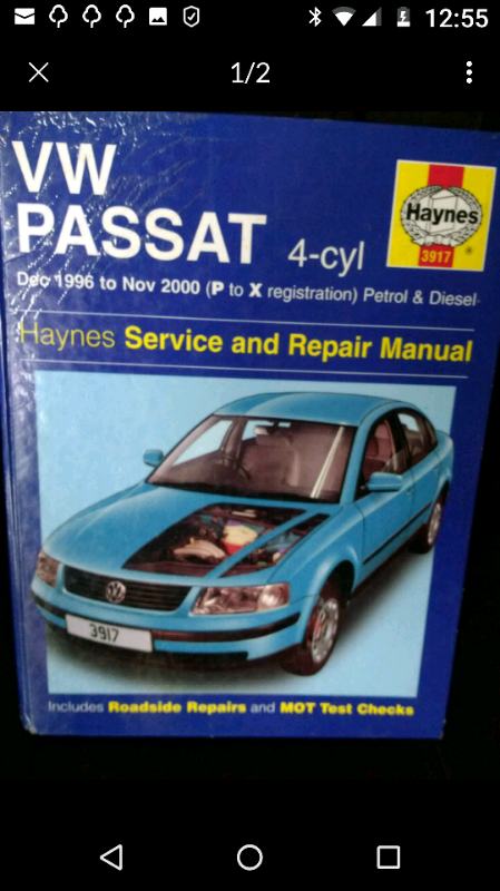 VW Passat manual