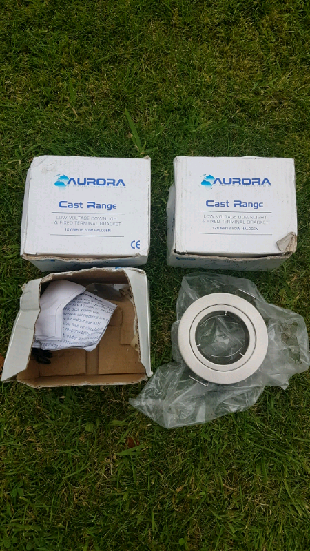 12 volt down lights x3