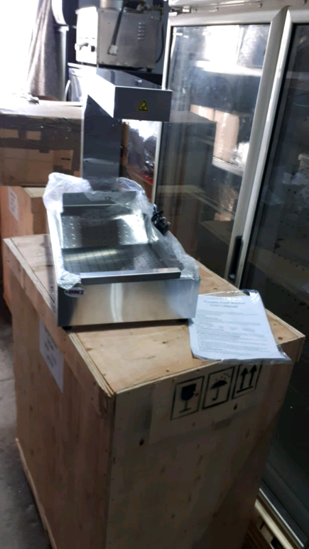 Brand new chip scuttle chip dump table top