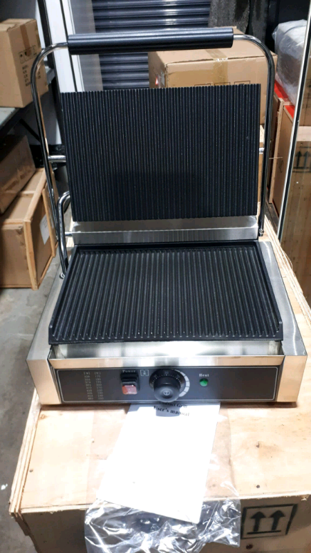 Brand new Commercial electric contact grill PANINI press machine 