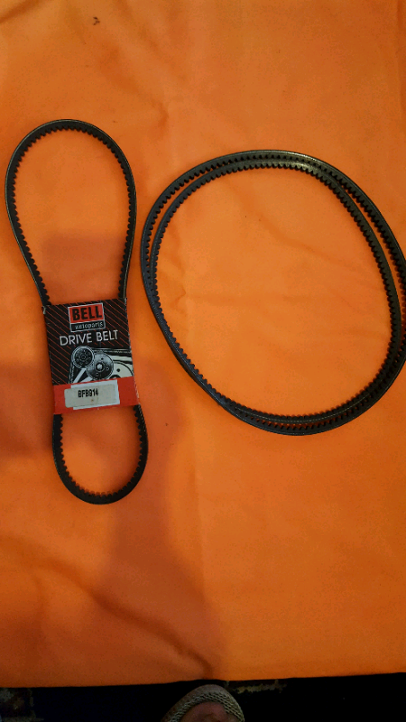 3 drive belts for cars (brand new). Different sizes.