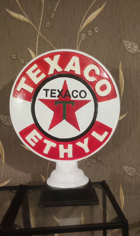 Aluminium Texaco Globe Sign
