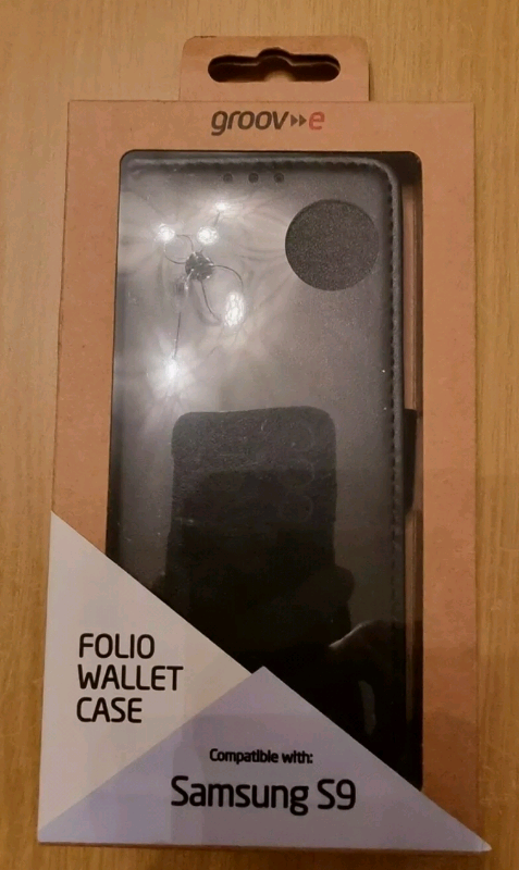 Groov-E folio wallet case samsung s9