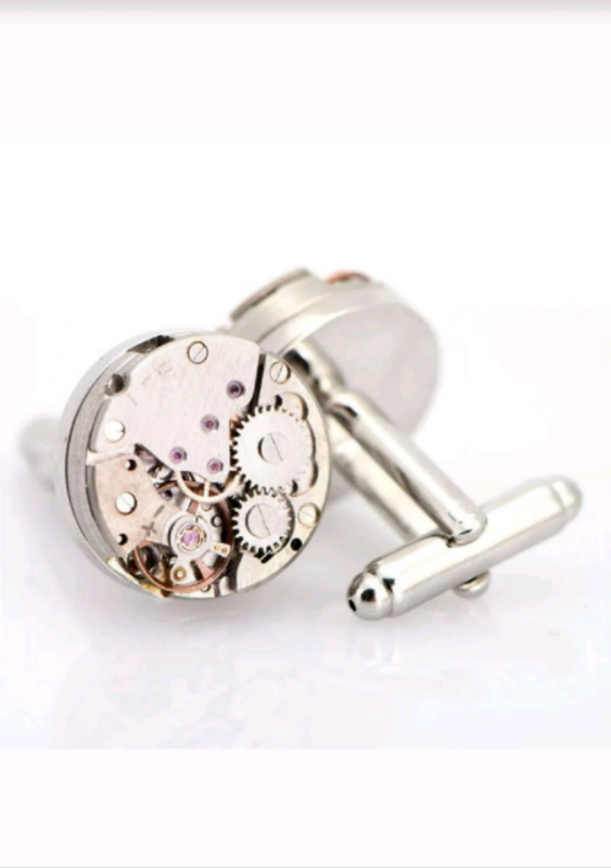 WATCH MOVEMENT CUFFLINKS