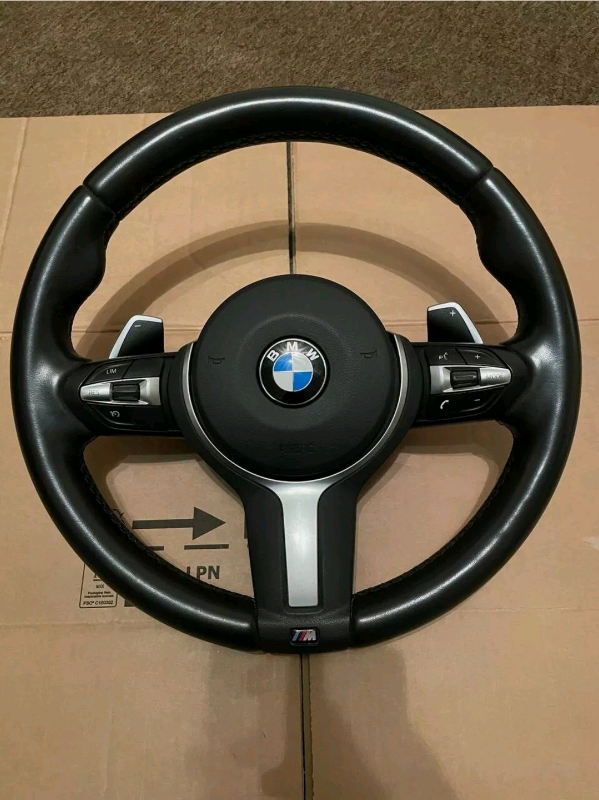 BMW 4 SERIES - F32/ F33/ F36 - STEERING WHEEL & AIRBAG - PADDLESHIFT -