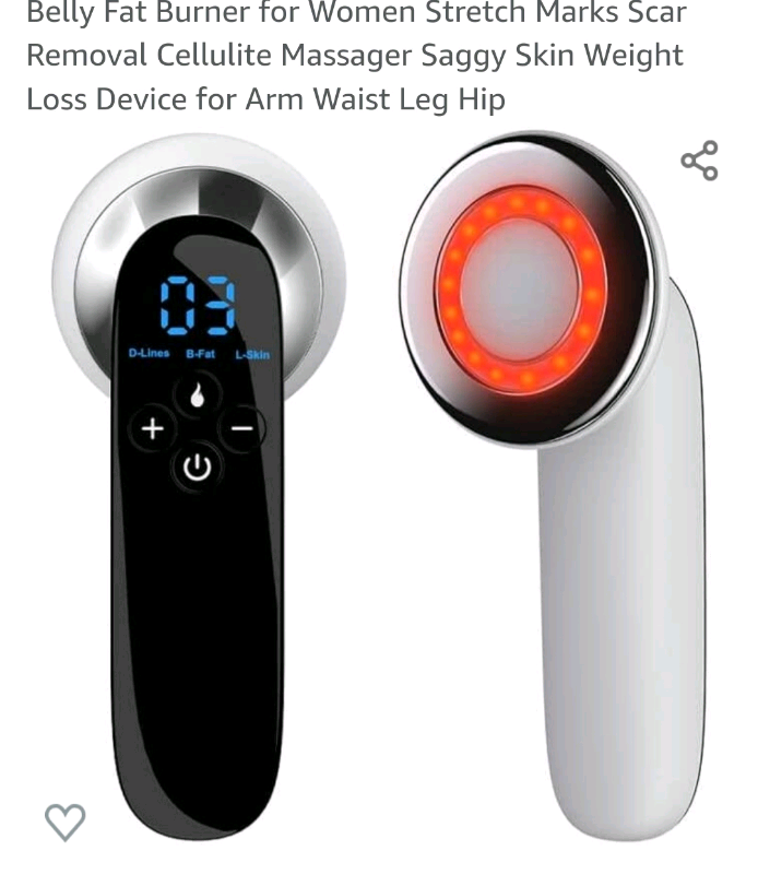 Electric skin scar / stretch mark remover