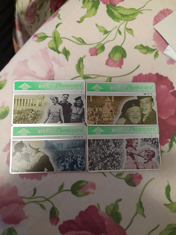 VE Day Phonecards 