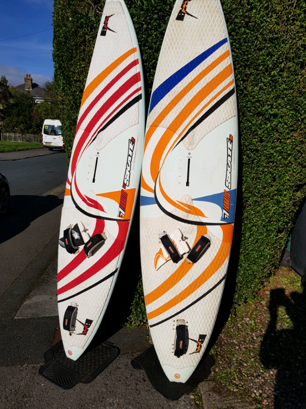 Windsurfing short boards, modern classics