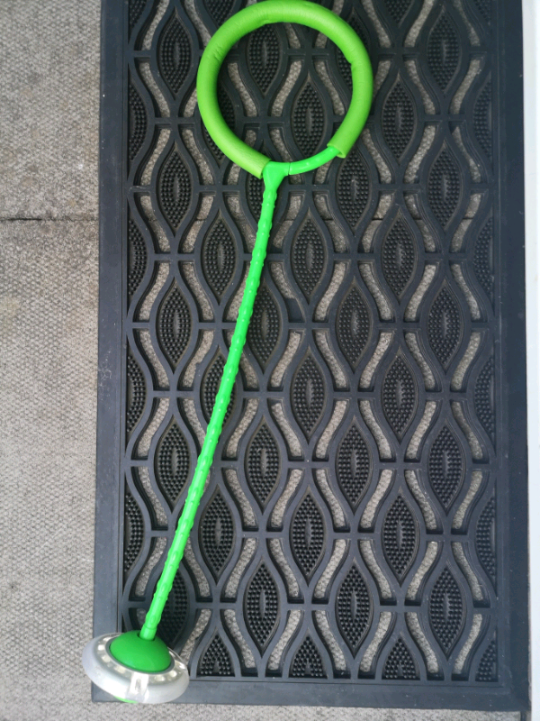 Kids adult ankle swing hoop toy led lights