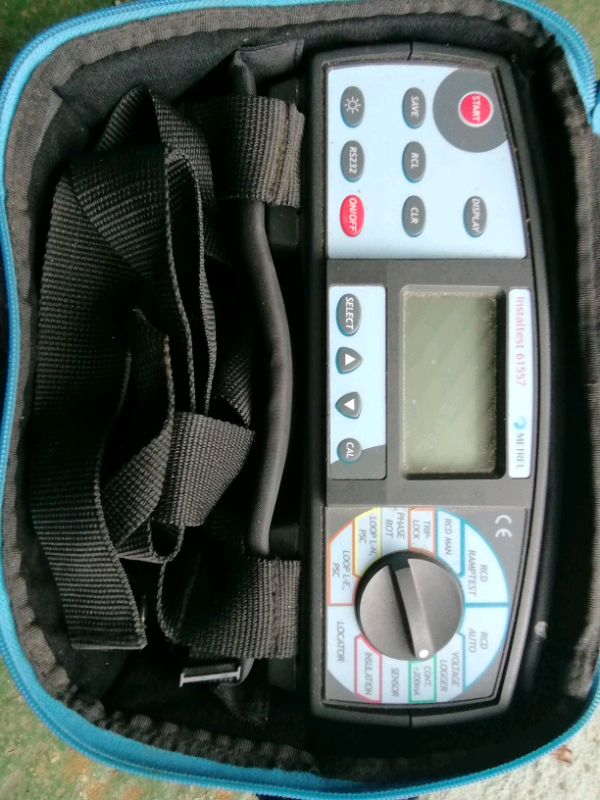 Electrical tester 61557 instaltest metrel