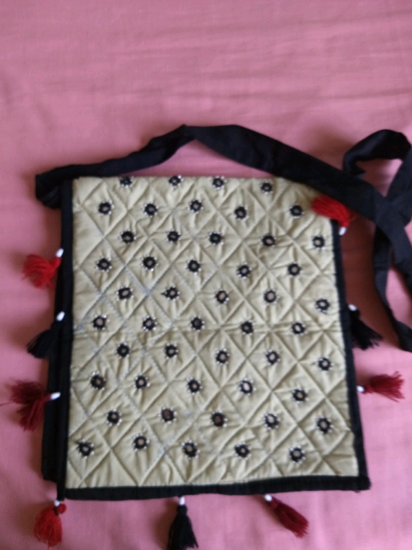Brand New Women's Bag With Mirror Work On